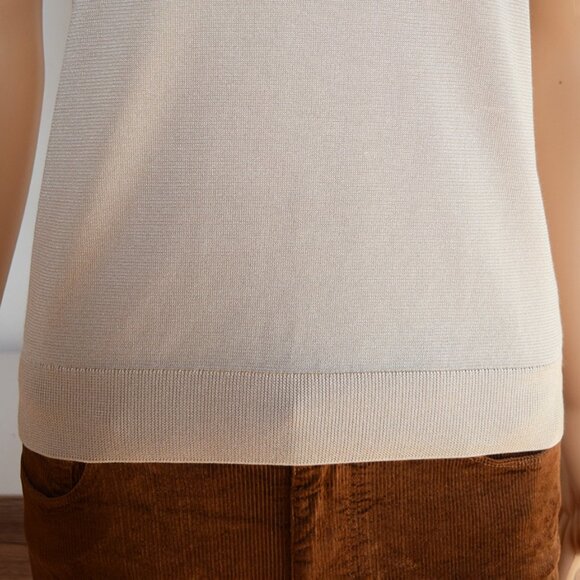 Theory Lurex Sleeveless Knit Tank Top - Picture 6 of 15